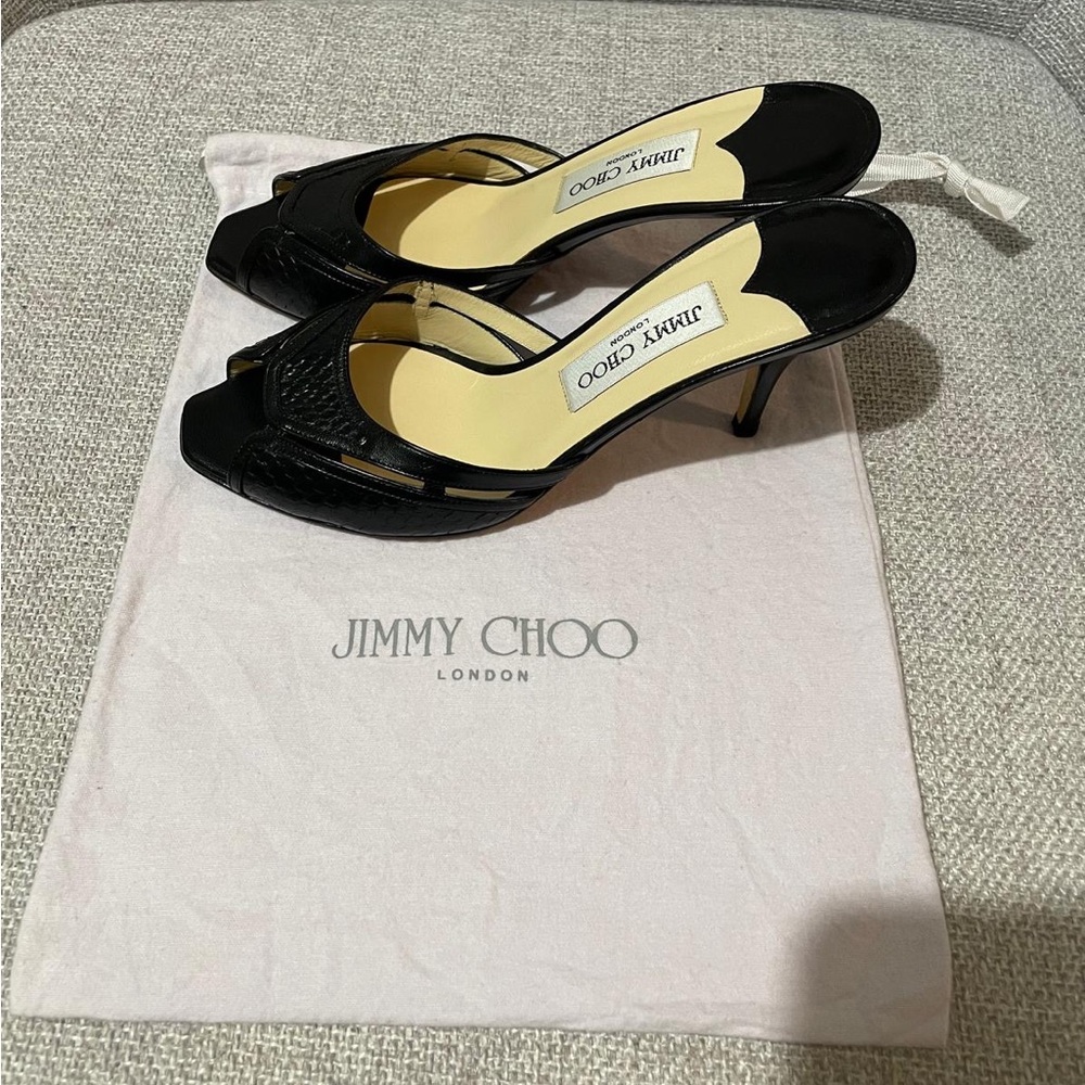 Jimmy Choo Black Women's Heels - Picture 8 of 9